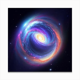 Spiral Galaxy 2 Canvas Print