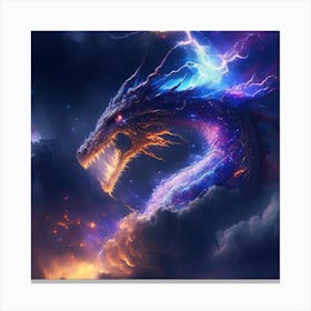 Lightning Dragon 7 Canvas Print