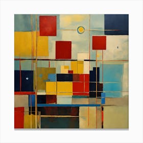 Abstract Squares Canvas Print