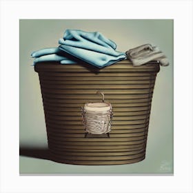 Laundry Basket 1 Canvas Print