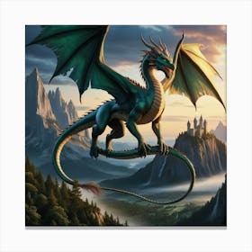 Dragon 2 Canvas Print