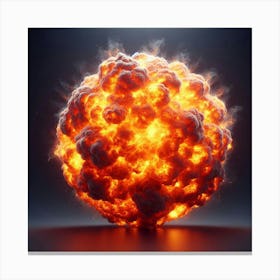 Explosion - Explosion Stock Videos & Royalty-Free Footage 3 Canvas Print