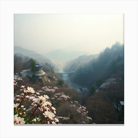 Beauty of Cherry Blossoms Canvas Print