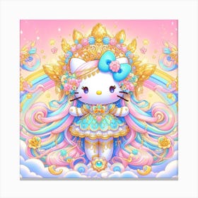 Hello Kitty 3 Canvas Print