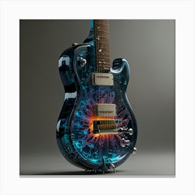 Electric Guitar Canvas Print