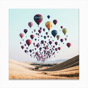 Hot Air Balloons 8 Canvas Print