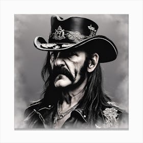 Lemmy Kilmister Canvas Print