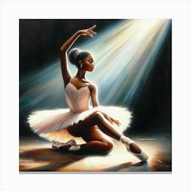 Ballerina Canvas Print