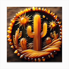 Cactus 4 Canvas Print