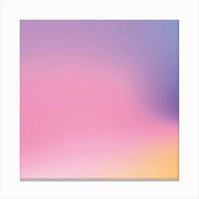 Pink And Blue Abstract Background Canvas Print