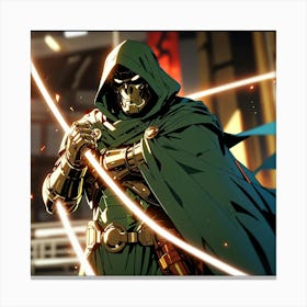 Default Dr Doom 3 Canvas Print