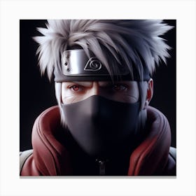 Kakashi Sensei 3 Canvas Print