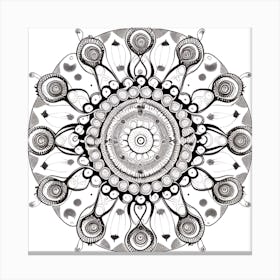 Mandala 19 Canvas Print