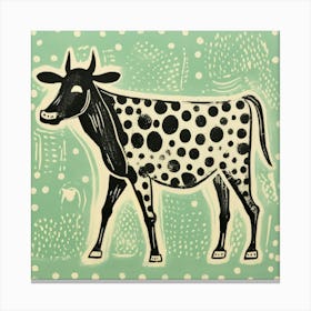 Cow Print Canvas Print