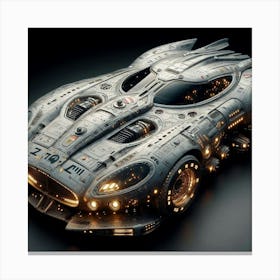 Sci-Fi Car Canvas Print