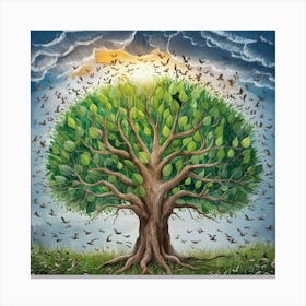 Tree Of Life 57 Canvas Print