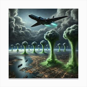 A Dramatic Scene Depicting The Release Of Engineer Canvas Print