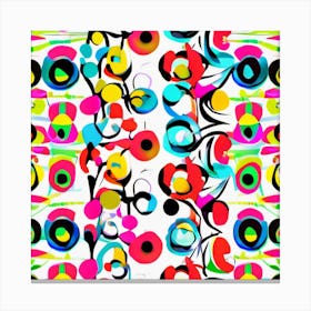 3 Camoflaged Evil Eye Canvas Print