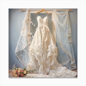 Wedding Dress 3 Canvas Print