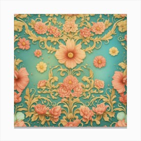 wall paper art Canvas Print