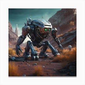 Robotic Explorer Canvas Print