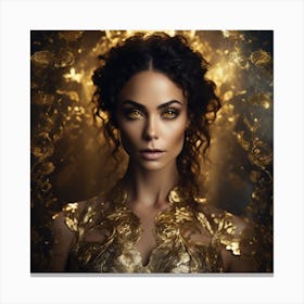 Golden Beauty 1 Canvas Print