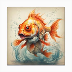 Goldfish 5 Canvas Print