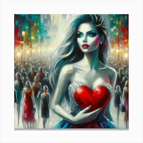 Heart Of The City 1 Canvas Print