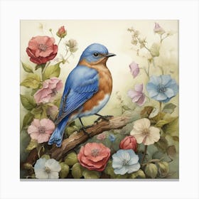 Bluebird 2 Canvas Print