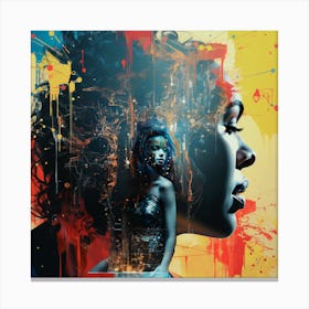 Lady Ai Canvas Print