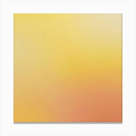 Abstract Yellow Canvas Print