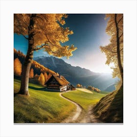 Autumn In The Mountains 40 Canvas Print