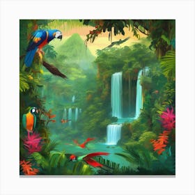 A Landscape Art Portraying 1 Canvas Print