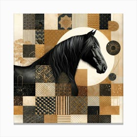 Creative Horse Beauty Illustration Nr 82 Canvas Print