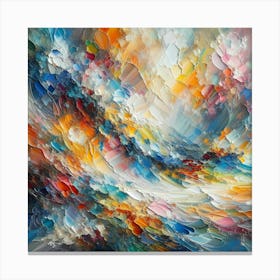 Abstract Painting 120 Canvas Print