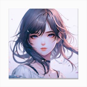 Anime Girl (85) Canvas Print