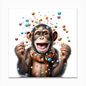 Chimpanzee Canvas Print