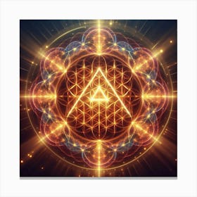 Flower Of Life 3 Canvas Print