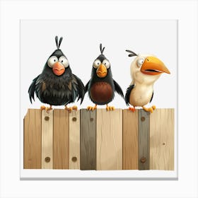 Angry Birds 4 Canvas Print