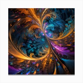 Abstract Fractal Art 13 Canvas Print