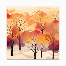 Autumn Trees 2 Canvas Print