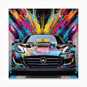 Mercedes Amg Canvas Print