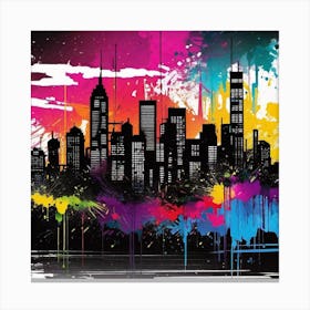 New York City Skyline 38 Canvas Print
