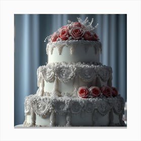 Wedding Cake 1 Canvas Print