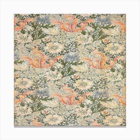 William Morris Floral 3 Canvas Print