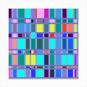 Abstract squares 2 Canvas Print