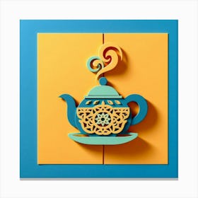 Decorative Tea Vibes 1 Canvas Print