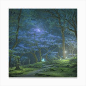 Mystical Forest 2 Canvas Print