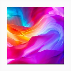 Colorful Brightness Colors Vibrant Pastel Power Gradient Vivid Luminous Radiant Bright S (2) Canvas Print