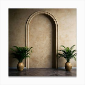 Archway Stock Videos & Royalty-Free Footage 5 Canvas Print